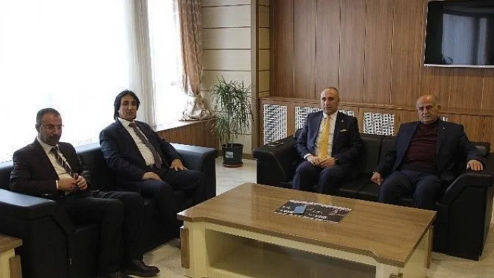 BİRKONFED Genel Başkanı Osman Ünsal TSO 'yu ziyaret etti

