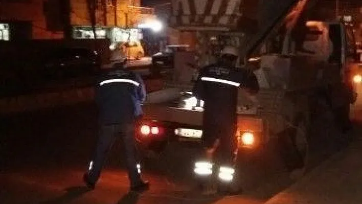 Yapılan haber mahalle sakinleri karanlıktan kurtardı
