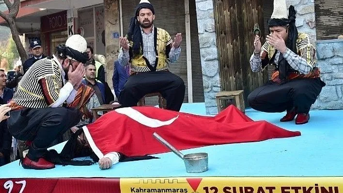 Kahramanmaraş'ta  Sütçü İmam olayı canlandırıldı
