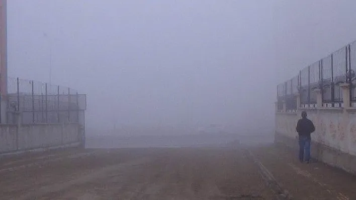 Diyarbakır'ı sis kapladı, kentte göz gözü görmüyor
