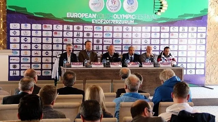 EYOF 2017 Erzurum basın toplantısı yapıldı
