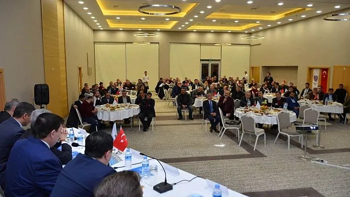 Erzincan'da yatırımcı işadamları bir araya geldi
