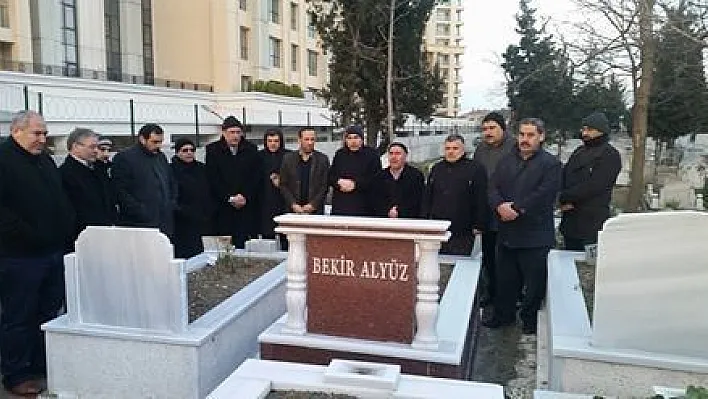 MASTÖB Onursal Başkanı Bekir Alyüz dualarla anıldı
