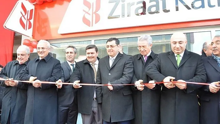 Ziraat katılım bankası 46'ncı şubesini Erzincan'da açtı

