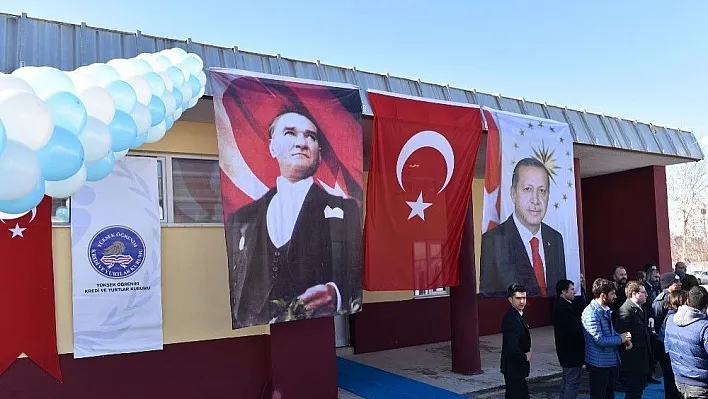 Büyükşehir'in eğitim yatırımlarından KYK Esmek açıldı
