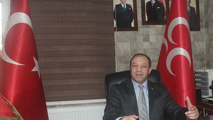 MHP Erzurum İl Başkanı Karataş, referandum için 'evet' dedi
