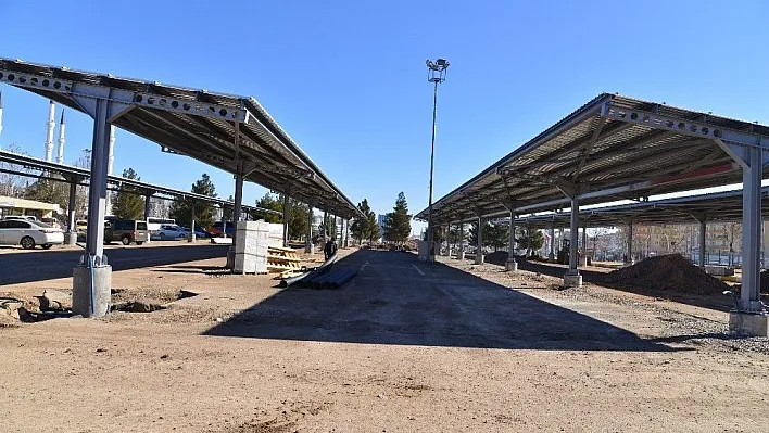 Otogar GES tamamlanıyor
