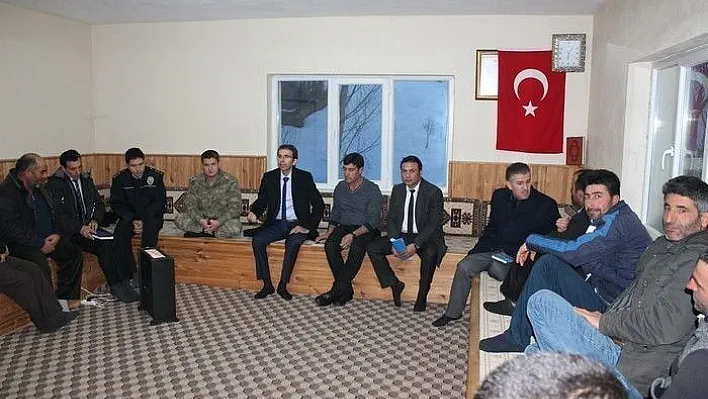 Otlukbeli Kaymakamı Güngör'den köy ziyareti
