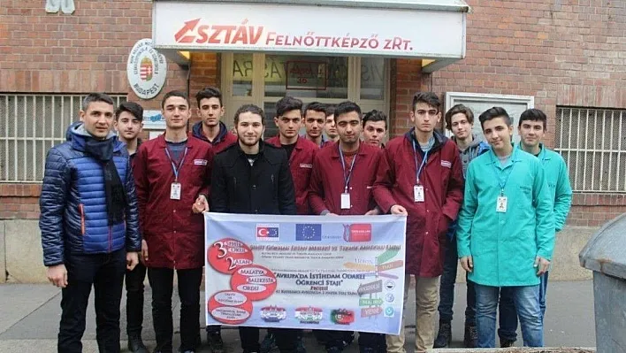 Teknik Lise öğrencileri Avrupa'da staj görecek
