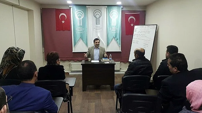 TDED Erzurum Şubesi'nde Kitap Mütalaaları başladı
