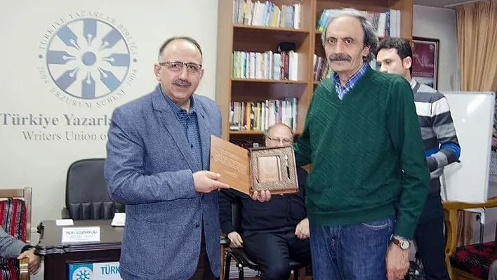 TYB Erzurum Şubesi'nin konuğu Talat Uzunyaylalı oldu