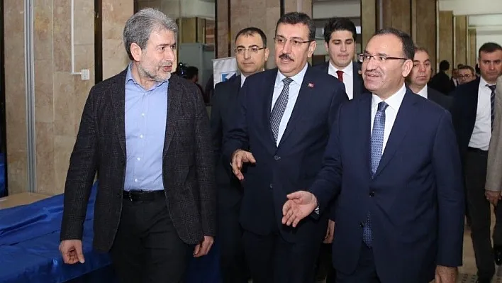Bakan Bozdağ ve Bakan Tüfenkci Malatya Adalet Sarayını ziyaret etti