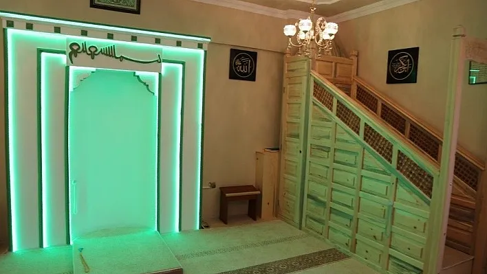 Belediye hizmet binasına yeni mescit