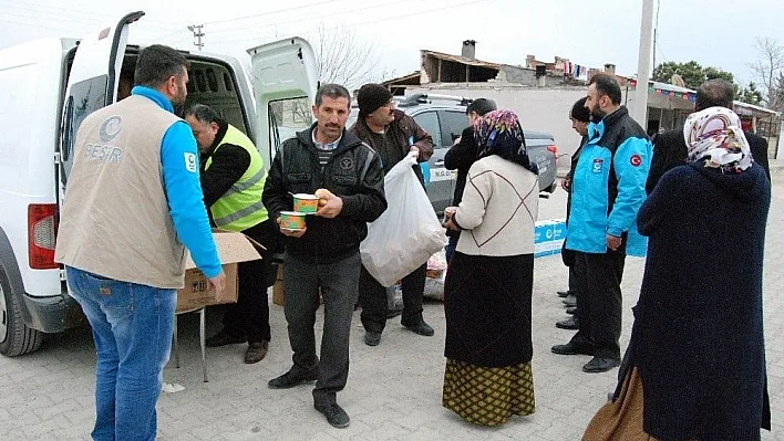 Beşir Derneği depremzedelerin yardımına koştu