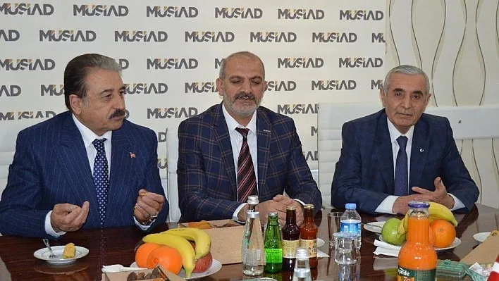 Esnaf kuruluşlarından MÜSİAD'a ziyaret