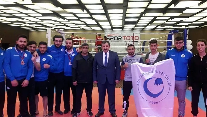 Adıyaman Üniversitesi Kick Boks takımı Türkiye ikincisi oldu
