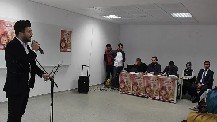 Adıyamanlı gençler şiirde yarıştı

