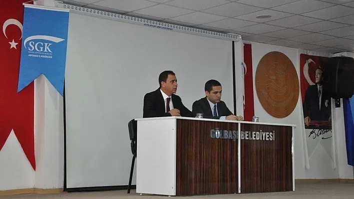 Gölbaşı'nda İpekyolu Kalkınma Ajansı destek programı tanıtıldı
