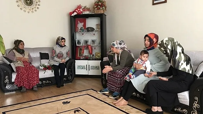 Ülkücü kadınlar karanfil dağıttı
