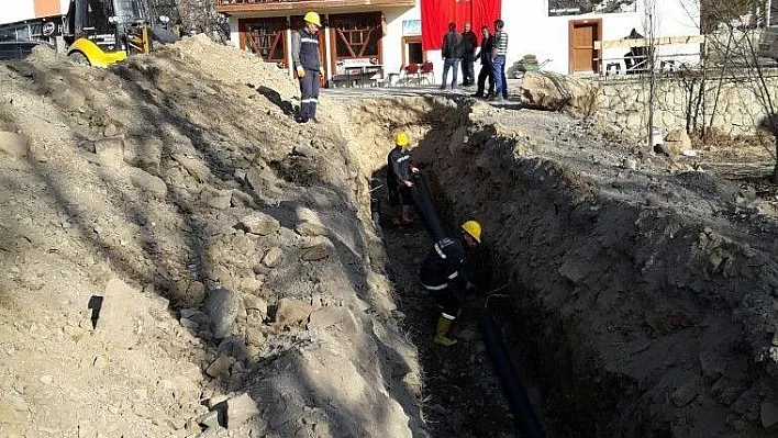 Büyükşehir'den Uzundere'ye altyapı yatırımı
