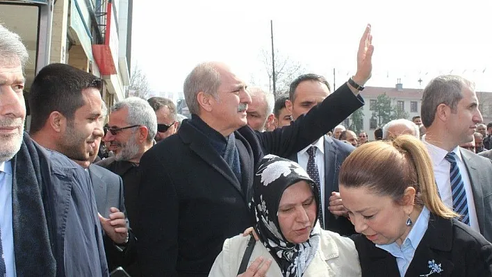 Başbakan Yardımcısı Kurtulmuş, Malatya'da esnafları ziyaret etti
