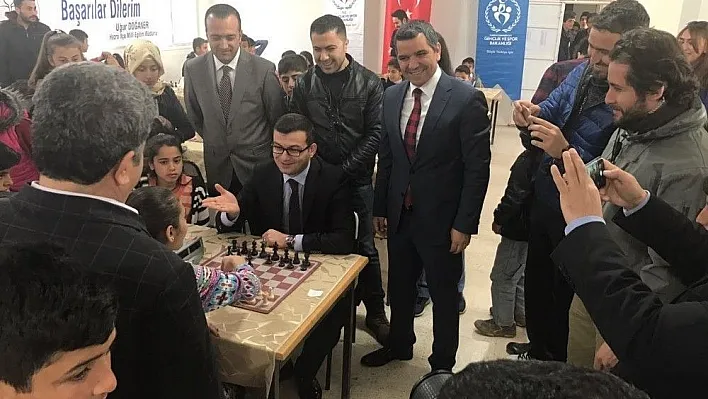 Hazro'da satranç turnuvası sona erdi
