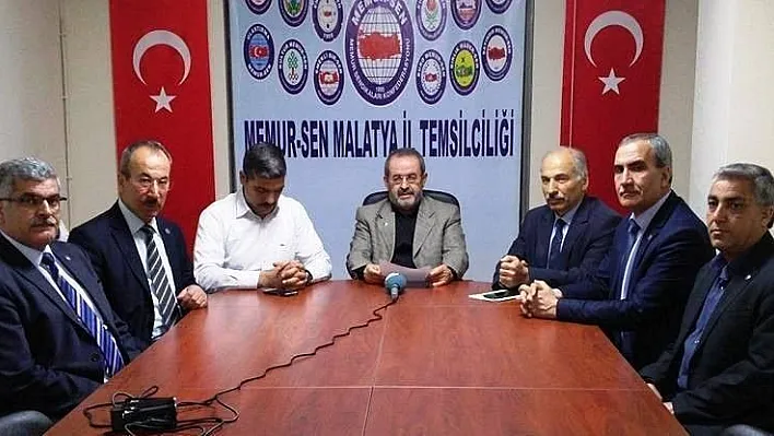 Memur-Sen Malatya İl Temsilcisi Kerem Yıldırım:
