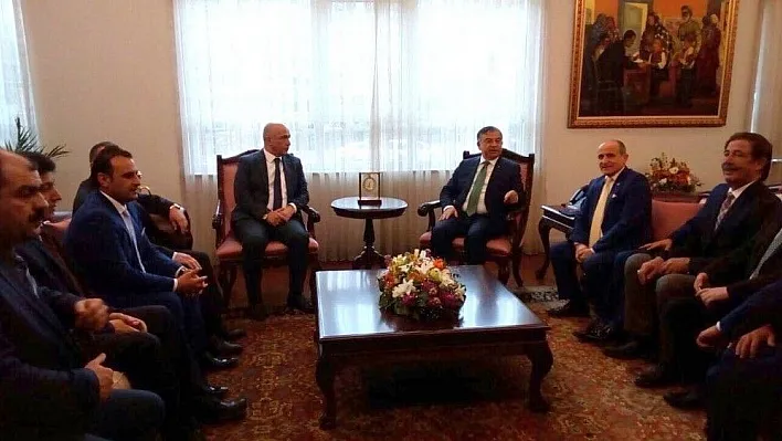 Tüsekon'dan Milletvekili Ilıcalı'ya teşekkür ziyareti
