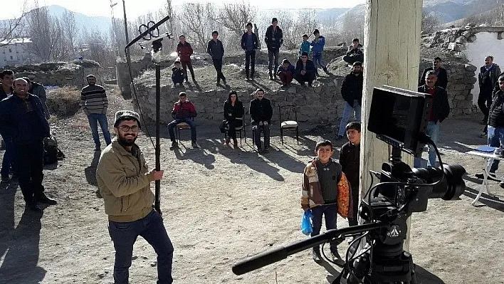 Doğu'daki ağır kış şartları film oldu
