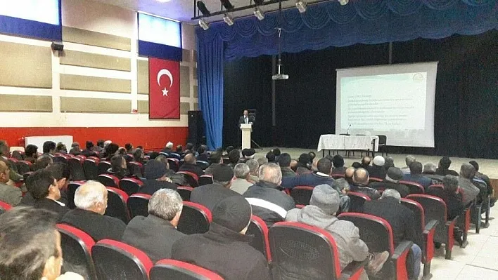 Aşkale'de desteklemeler hakkında bilgilendirme toplantısı
