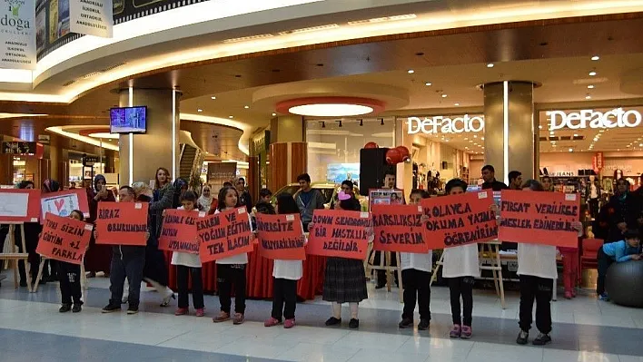 Malatya Park'ta 21 Mart Dünya Dawn Sendromlular Günü kutlandı
