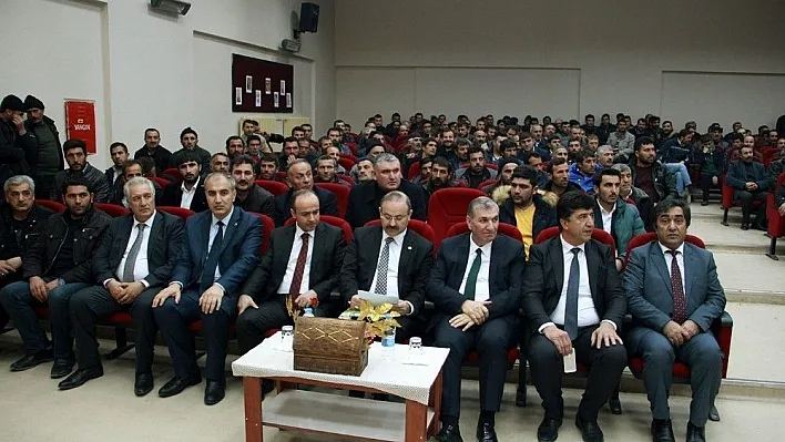 Pasinlerli çiftçiler sertifikalarını aldı
