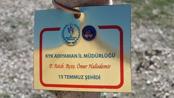 Yurt öğrencileri 15 Temmuz şehitlerinin isimlerini fidanlarda yaşatacak
