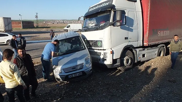 Bismil'de trafik kazası: 3 yaralı
