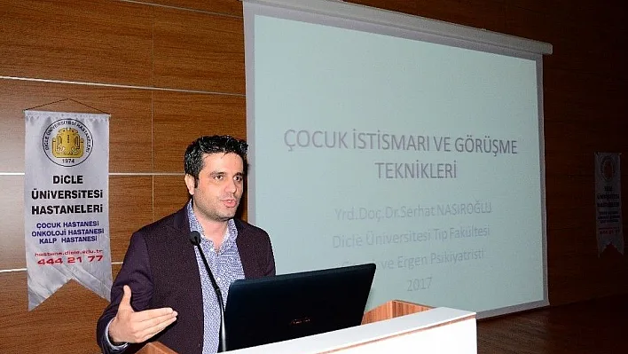 DÜ'de çocuk istismarı ve görüşme tekniği konferansı
