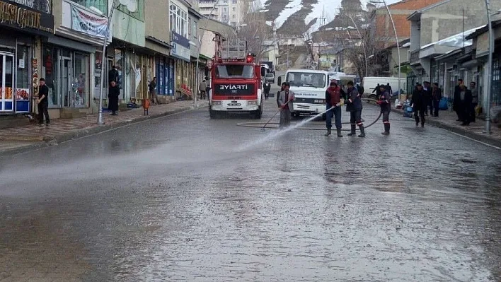 Tekman'da bahar temizliği
