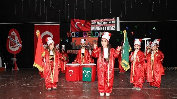 İlkokul öğrencilerinden mehter takımı kuruldu
