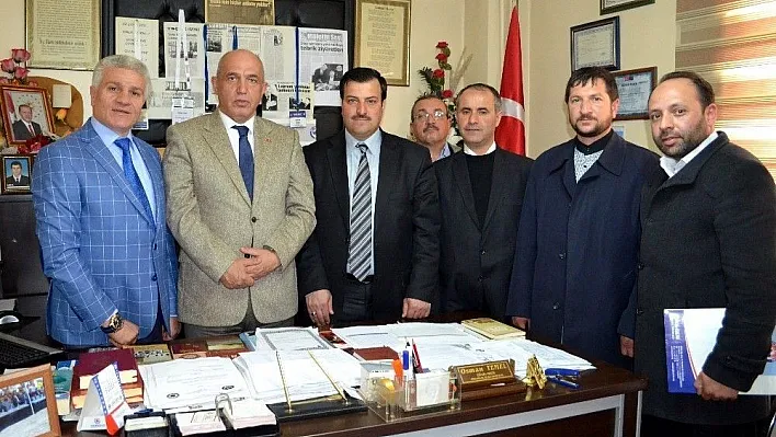 Milletvekili Ilıcalı Diva-Sen'i ziyaret etti
