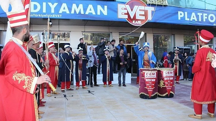 Adıyaman'da coşkulu 'Evet Kafe'nin açılışı
