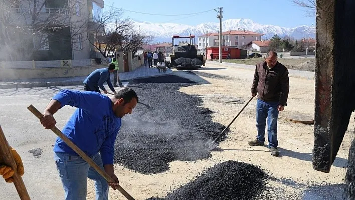 Asfalt sezonu açıldı
