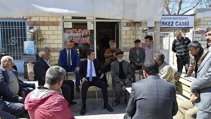 CHP Malatya İl Başkanı Enver Kiraz referandum gezilerini sürdürüyor
