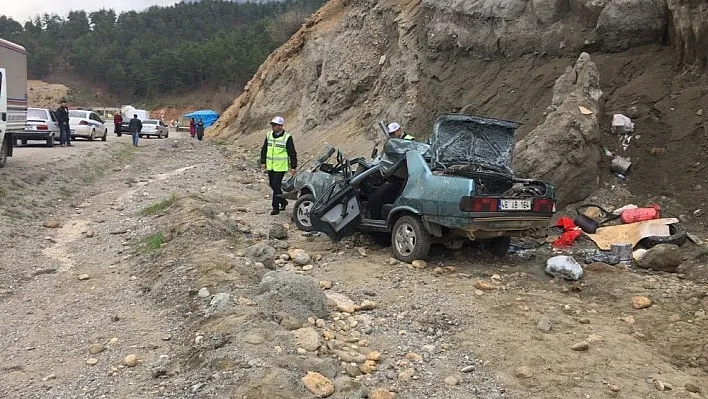 Kahramanmaraş'ta kaza: 1 ölü, 4 yaralı
