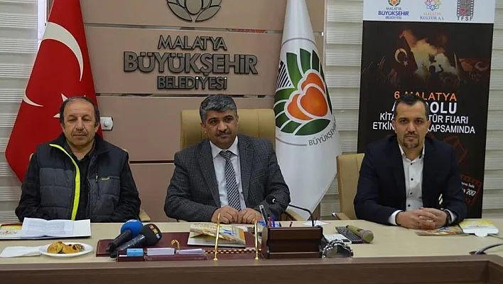 6. Malatya Anadolu Kitap ve Kültür Fuarı 5-14 Mayıs tarihleri arasında düzenlenecek
