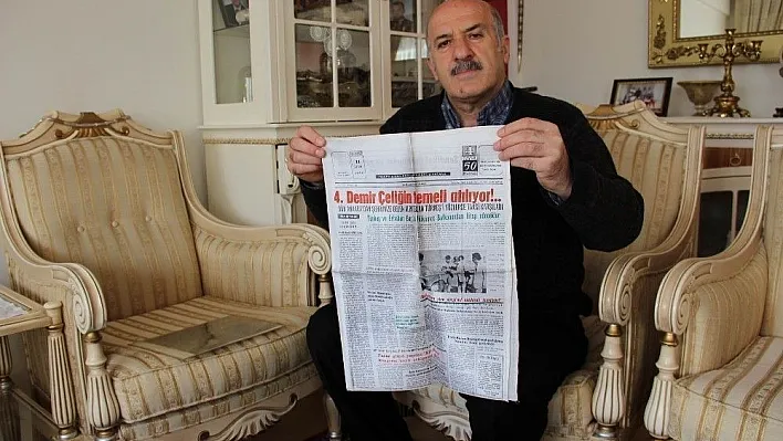 Bu gazeteden sadece üç tane var
