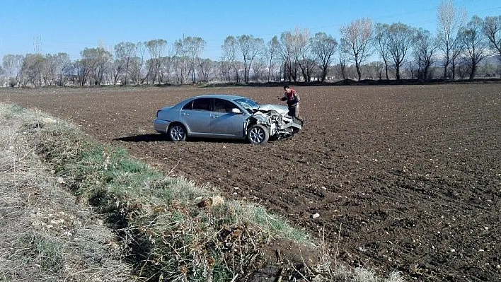 Elbistan'da trafik kazası: 5 yaralı