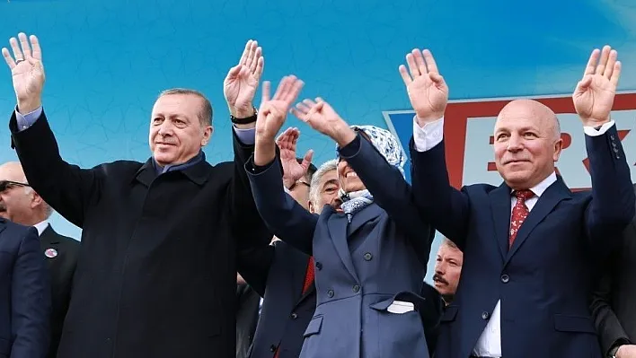 Cumhurbaşkanı Erdoğan'dan Başkan Sekmen'e özel ilgi
