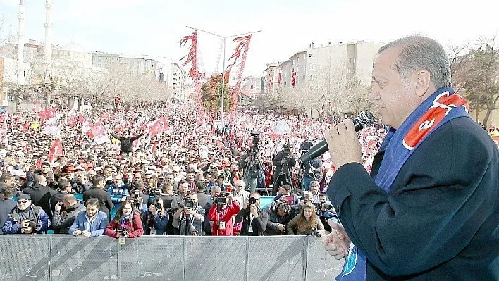 Öz'den miting teşekkürü

