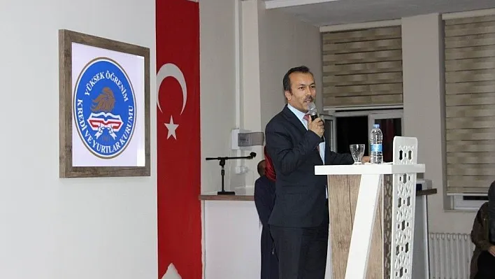 Selim Cerrah KYK'lı öğrencilerle buluştu

