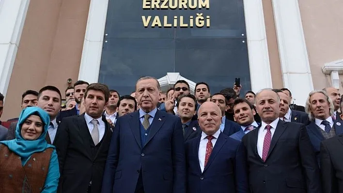 TÜGVA Erzurum'dan Cumhurbaşkanı Erdoğan'a eğitim brifingi
