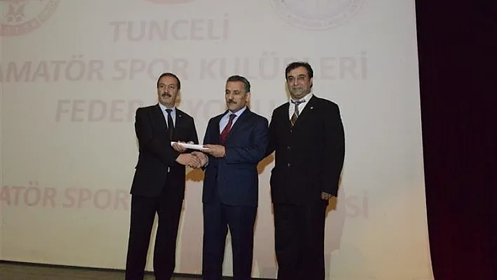 Tunceli belediyesinden amatör kulüplere destek
